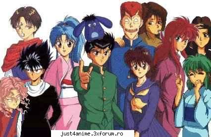 Clasament - baieti: 1.hiei 2.kurama 3.yusuke 4.kuwabara fete - Yu Yu Hakusho