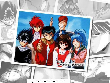 Clasament - Baieti: 1.Hiei 2.Kurama 3.Yusuke 4.Kuwabara - Yu Yu Hakusho