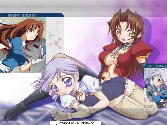 Clasament - cele 2 personaje principale is cele mai mumoase - Kiddy Grade